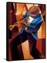 Swing-Keith Mallett-Framed Stretched Canvas