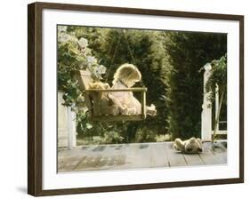 Swing-Betsy Cameron-Framed Art Print