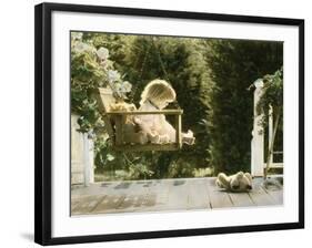 Swing-Betsy Cameron-Framed Art Print