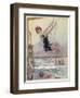 Swinging and Flirting-L. Usasal-Framed Art Print