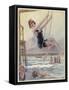 Swinging and Flirting-L. Usasal-Framed Stretched Canvas