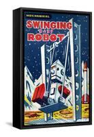 Swinging Baby Robot-null-Framed Stretched Canvas