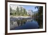 Swinging Bridge over Merced River, Cathedral Beach, Yosemite National Park, California, Usa-Jean Brooks-Framed Photographic Print