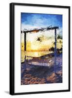 Swinging Chair - In the Style of Oil Painting-Philippe Hugonnard-Framed Giclee Print