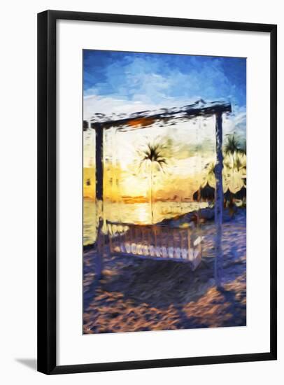 Swinging Chair - In the Style of Oil Painting-Philippe Hugonnard-Framed Giclee Print