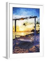 Swinging Chair - In the Style of Oil Painting-Philippe Hugonnard-Framed Giclee Print