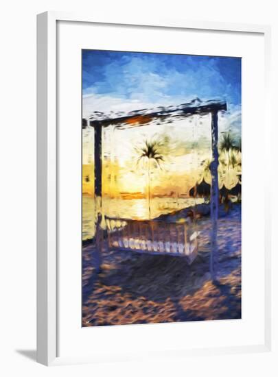 Swinging Chair - In the Style of Oil Painting-Philippe Hugonnard-Framed Giclee Print