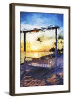 Swinging Chair - In the Style of Oil Painting-Philippe Hugonnard-Framed Giclee Print