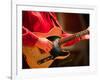 Swinging Guitar, Grand Ole Opry at Ryman Auditorium, Nashville, Tennessee, USA-Walter Bibikow-Framed Photographic Print