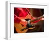 Swinging Guitar, Grand Ole Opry at Ryman Auditorium, Nashville, Tennessee, USA-Walter Bibikow-Framed Photographic Print