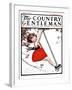 "Swinging in the Apple Tree," Country Gentleman Cover, August 15, 1925-Sarah Stilwell Weber-Framed Giclee Print