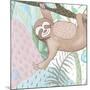 Swinging Sloth-Elizabeth Medley-Mounted Art Print