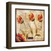 Swinging Three-Joadoor-Framed Art Print