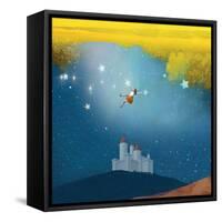 Swinging Through Stars-Nancy Tillman-Framed Stretched Canvas