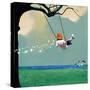 Swinging-Nancy Tillman-Stretched Canvas