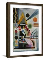 Swinging-Wassily Kandinsky-Framed Giclee Print