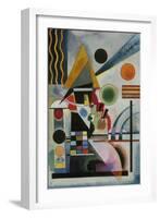 Swinging-Wassily Kandinsky-Framed Giclee Print