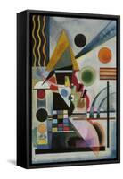 Swinging-Wassily Kandinsky-Framed Stretched Canvas