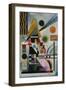 Swinging-Wassily Kandinsky-Framed Premium Giclee Print