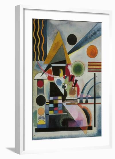 Swinging-Wassily Kandinsky-Framed Giclee Print