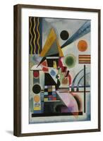 Swinging-Wassily Kandinsky-Framed Giclee Print