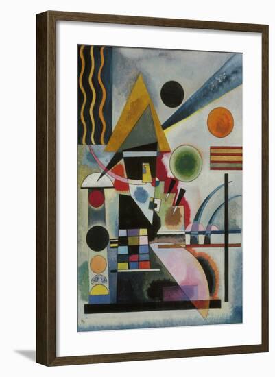 Swinging-Wassily Kandinsky-Framed Giclee Print