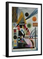 Swinging-Wassily Kandinsky-Framed Giclee Print