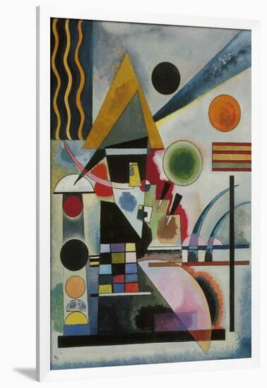 Swinging-Wassily Kandinsky-Framed Giclee Print