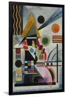 Swinging-Wassily Kandinsky-Framed Giclee Print