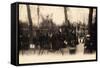 Swings on the Champs Élysées, Paris, 1905-null-Framed Stretched Canvas