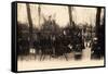 Swings on the Champs Élysées, Paris, 1905-null-Framed Stretched Canvas