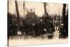 Swings on the Champs Élysées, Paris, 1905-null-Stretched Canvas