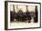 Swings on the Champs Élysées, Paris, 1905-null-Framed Giclee Print