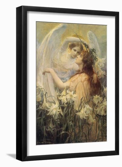 Swinstead, Two Angels-null-Framed Premium Giclee Print