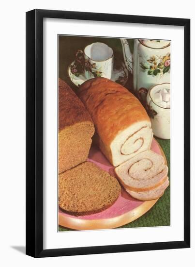 Swirl Bread-null-Framed Art Print