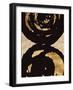 Swirl on Swirl I-Alonzo Saunders-Framed Art Print