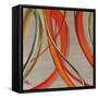 Swirl Pearl-Farrell Douglass-Framed Stretched Canvas
