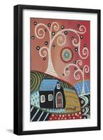 Swirl Trees-Karla Gerard-Framed Giclee Print