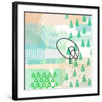 Swirlée 1-Evangeline Taylor-Framed Art Print