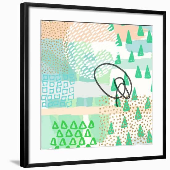 Swirlée 1-Evangeline Taylor-Framed Art Print