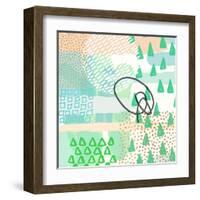 Swirlée 1-Evangeline Taylor-Framed Art Print