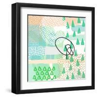 Swirlée 1-Evangeline Taylor-Framed Art Print