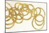 Swirling Element I Crop II Gold-Shirley Novak-Mounted Premium Giclee Print