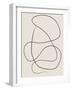 Swirling One Line Art-Elena Ristova-Framed Giclee Print