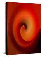 Swirling Red-Ruth Palmer-Stretched Canvas