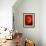 Swirling Red-Ruth Palmer-Framed Art Print displayed on a wall