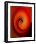 Swirling Red-Ruth Palmer-Framed Art Print