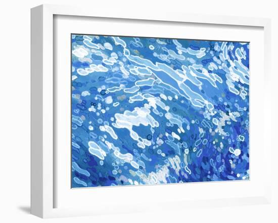 Swirling Tide-Margaret Juul-Framed Art Print