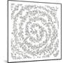 Swirling Vines Boarder-Pam Varacek-Mounted Art Print