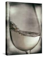 Swirling White Wine-Steve Lupton-Stretched Canvas